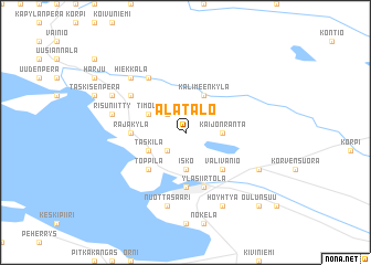 map of Alatalo