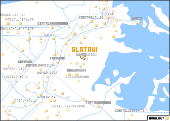 map of Al ‘Aţawī