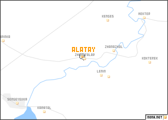 map of Alatay