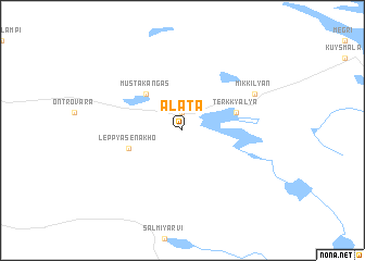 map of Alata