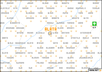 map of Alata