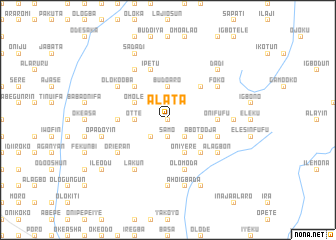 map of Alata