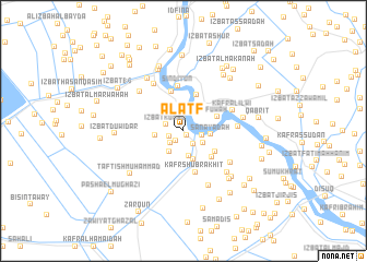 map of Al ‘Aţf