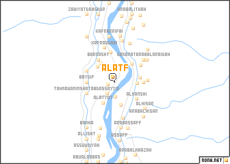 map of Al ‘Aţf