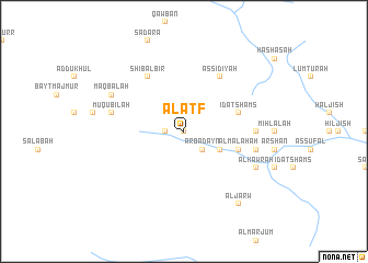 map of Al ‘Aţf