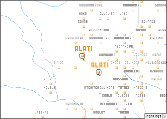 map of Alati