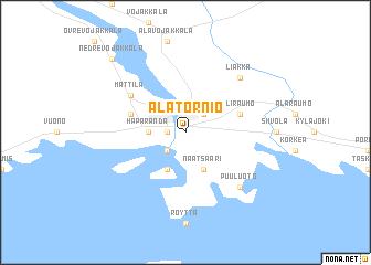 map of Alatornio