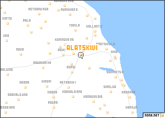 map of Alatskivi