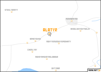 map of Alatyr\