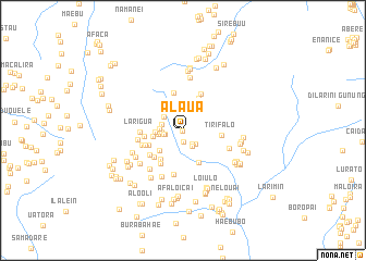 map of Alaua