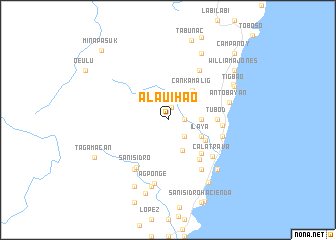 map of Alauihao