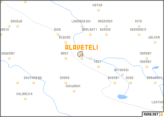 map of Alaveteli