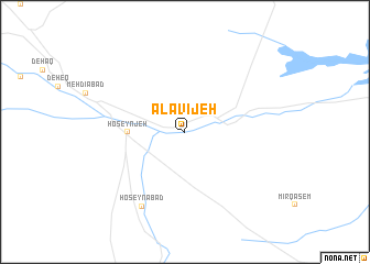 map of ‘Alavījeh