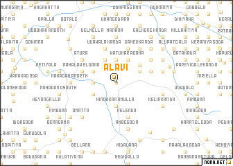 map of Alavi