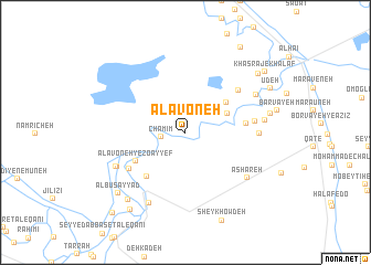 map of ‘Alāvoneh