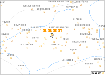 map of Al ‘Awādāt