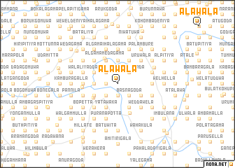 map of Alawala
