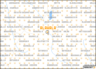 map of Alawala