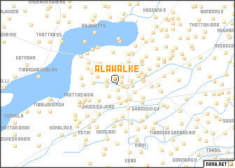 map of Alāwalke