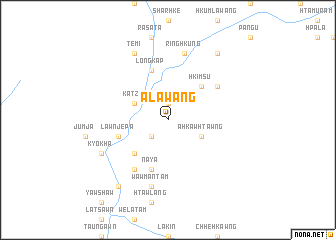 map of Alāwāng