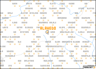 map of Alawedo