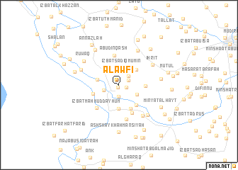 map of Al ‘Awfī