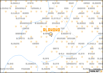 map of Alawowo
