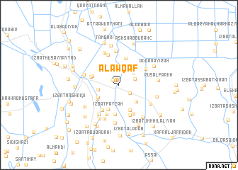 map of Al Awqāf