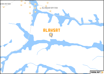 map of Al Awsaţ