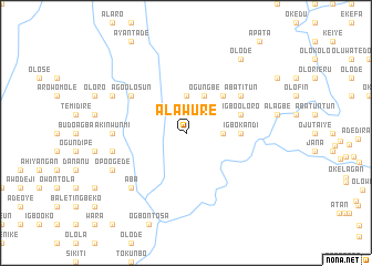map of Alawure