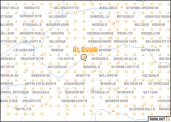 map of Alawwa