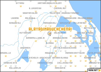 map of Alayadimaduchchenai