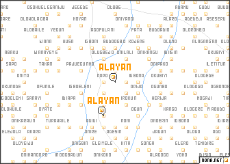 map of Alayan