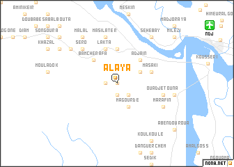 map of Alaya