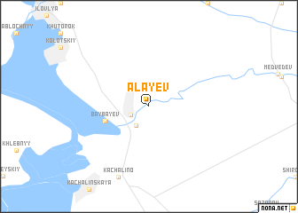 map of Alayev