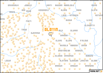 map of Alayin