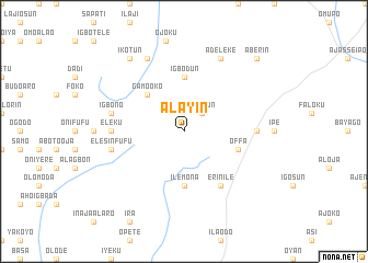 map of Alayin