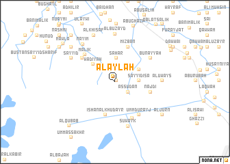 map of Al ‘Aylah