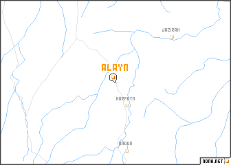 map of Al ‘Ayn