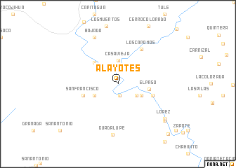 map of Alayotes