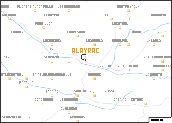 map of Alayrac