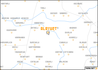 map of Alayurt