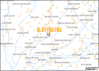 map of Al ‘Ayyādīyah