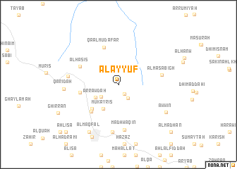 map of Al ‘Ayyūf