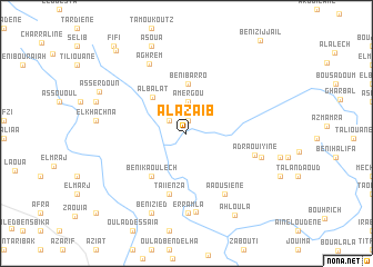 map of Al ʼAzaïb