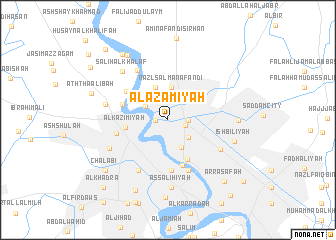 map of Al A‘z̧amīyah