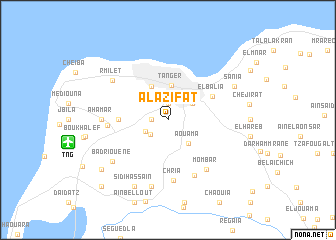 map of Al Azifat