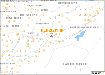 map of Al ‘Azīzīyah