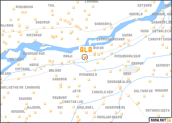 map of Ala