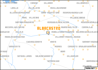 map of Albacastro